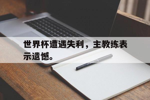 金年会下载网站-世界杯遭遇失利，主教练表示遗憾。